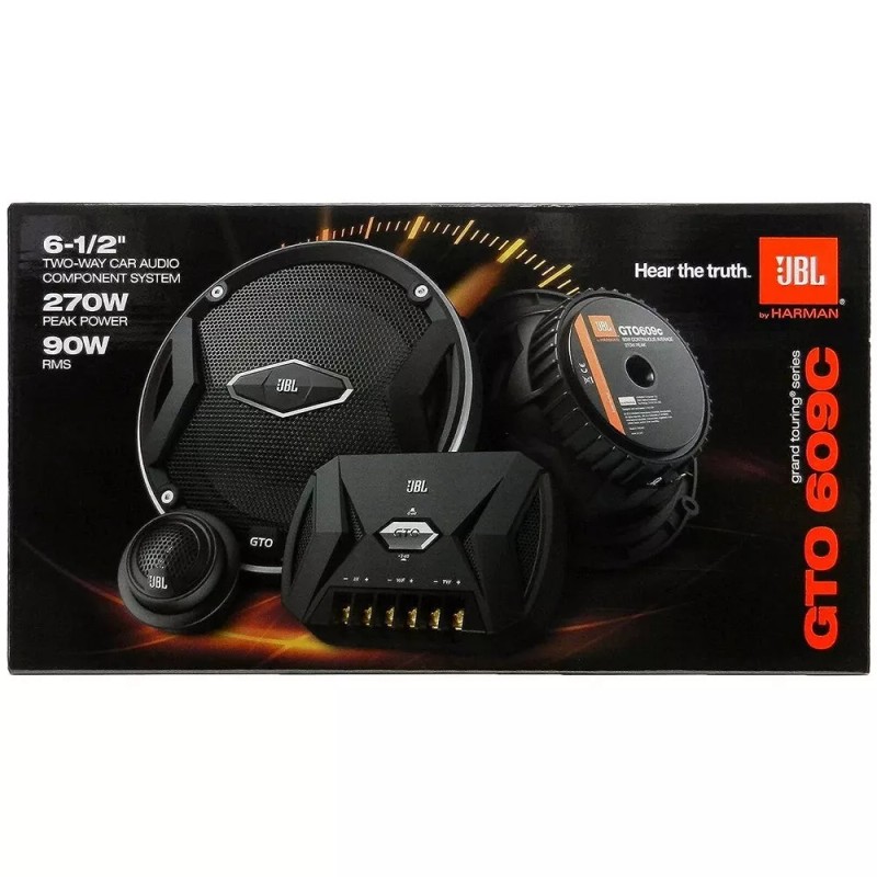 JBL GTO609C 6.5" GTO Component Car Speakers System for 2005-2020