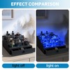 RGB LED Lighting Perfume & Cologne Organizer for Men with