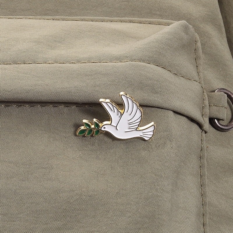 KaminoKa Dove Holding Olive Hope Peace Symbol Dove Set of