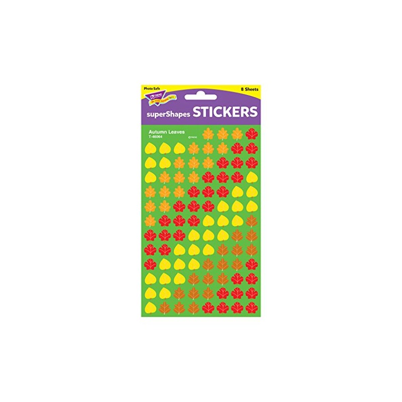 Trend SuperShapes Stickers Autumn Leaves T-46064 Fall Leaves Leaves Leaves