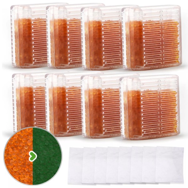 Wisesorb 45 Gram Hard Plastic Silica Gel Canister Reusable Indicating