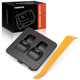 A-Premium Power Window Switch Compatible with Ford Transit Connect 2010-2017, Front Side, Replace# 9T1Z14529A, 9T1Z-14529-A