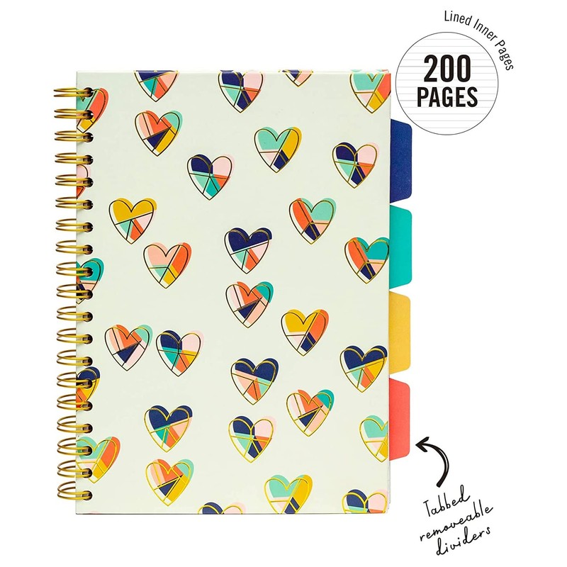 Pukka Pad B5 size, heart flowers love project book, 5