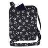 Travelon Anti-Theft Signature Slim Pouch (A B/W SMALL FLOWER PRINT)
