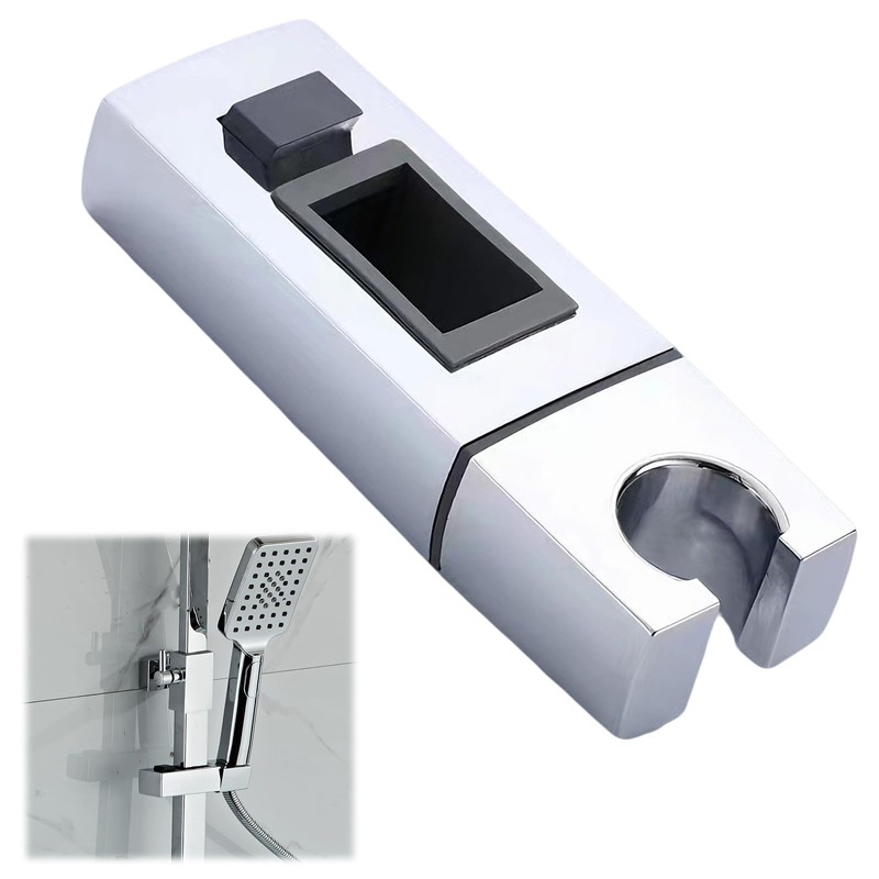 Handheld Shower Head Slider Holder for 18x30mm Rectangular Riser Rails