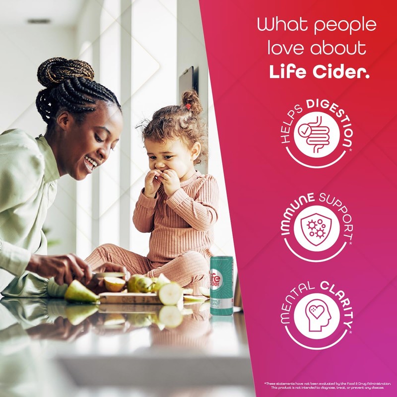 Life Cider | 12 Pack (12 Fl Oz) | Black