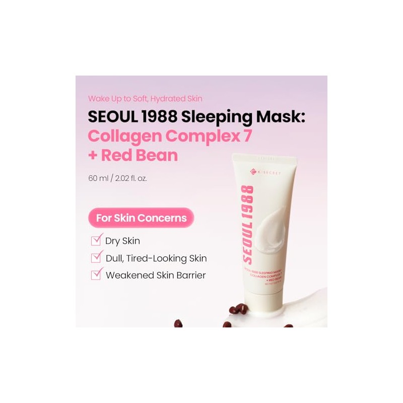 K-secret Seoul 1988 Collagen Sleeping Mask