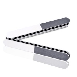 Healeved 5pcs Double-sided Nail Buffers for Natural and False Nails Washable Files Board for Art and Salon Use for Finger Care and Easy Handling