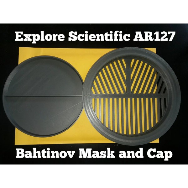 Spencer-3d Explore Scientific AR127 Bahtinov Focus Mask with Cap