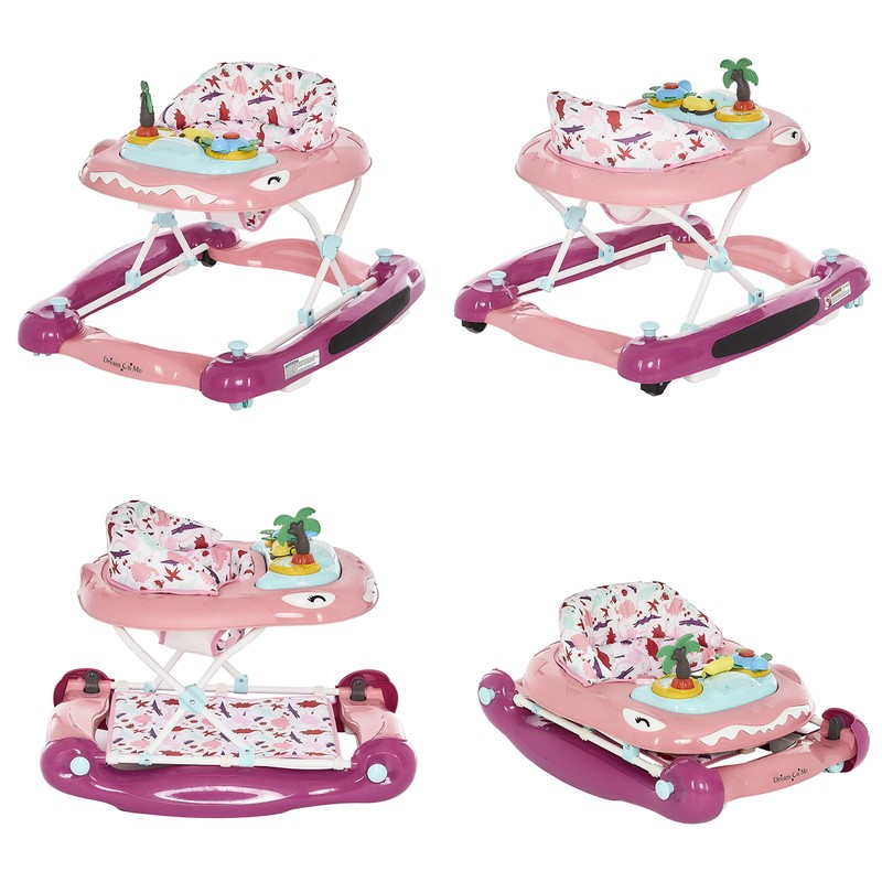 Dream On Me 2-in-1 Convertible Baby Steps Activity Walker and