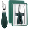 Eagle Beak Beveled Nails Clippers, 3-Piece Sets of Wide Jaw