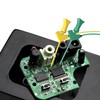 Cleqee 10pcs Mini Grabber SMD IC Test Hook Clips Colorful