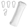 Dantolo 20 m Flagpole Accessory Ropes, Nylon Flag Rope for