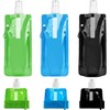 YeahBoom Pack of 3 500 ml Foldable Water Bottles, Foldable