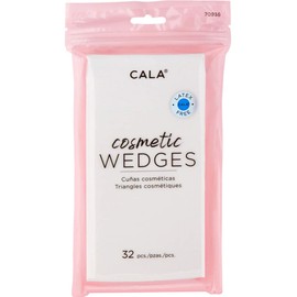 Cala 32 Pcs Makeup Wedges Sponges Non Latex Oil Resistant for All Skin Types # 70987 by Cala