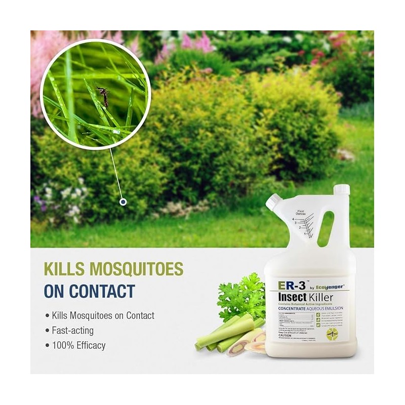 EcoVenger ER-3 Insect Killer Concentrate Professional 1 Liter/32 OZ
