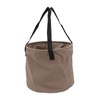 20L Portable Camping Bucket PVC Folding Water Bucket High Capacity