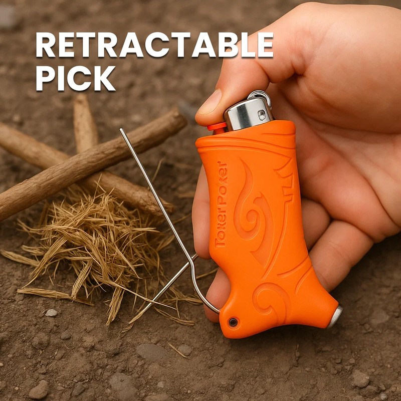 Toker Poker - Bic Lighter Case Multi Tool 2.0 -