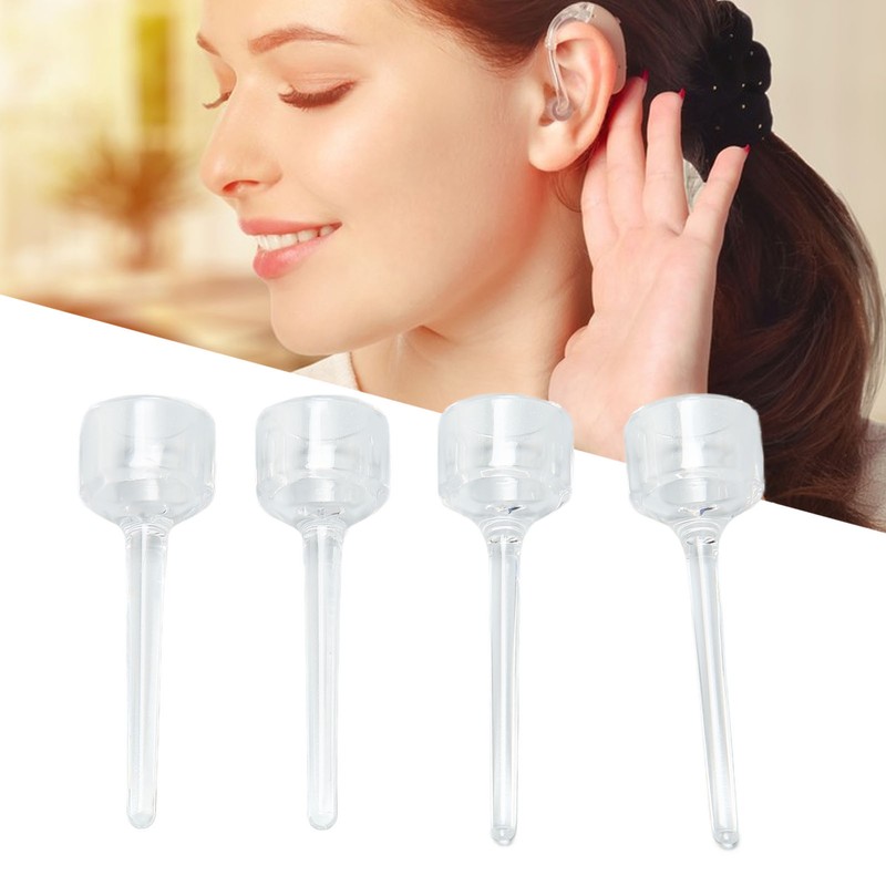 4pcs Ear Checking Penlight Replacement Tips Ear Wax Removal Hearing