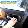 LLKUANG Car Inner Door Handle Frame Panel Cover Trim for
