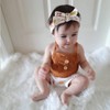 AMAWMW Newborn Baby Girl Summer Sun Print Outfit Strap Ribbed