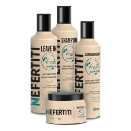 Kit Cuidado Del Cabello Vegan Maximum De Nefertiti 4 Piezas