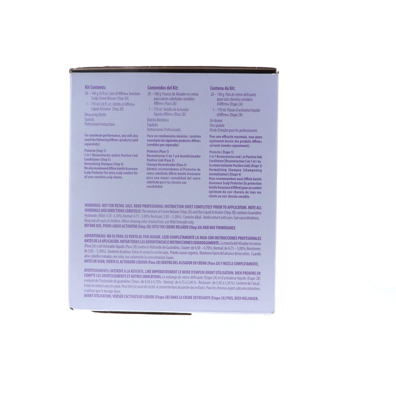 Avlon Affirm Sensitive Scalp Kit, 20 Count
