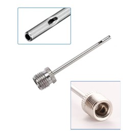 Dike-JX Ball Pump Needle，10pcs Stainless Steel Ball Football Pump Needles Football Valve Needle Inflation Needle