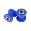 Motoforti 2 Pcs 8mm Chain Tensioner Roller Slider Idler for