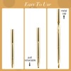 2 Pack Retractable Lip Brush for Lipstick Lip Gloss Double-Ended