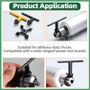 Keadic 5Pcs Drill Chuck Key Wrench Set, 3/4" / 5/8"