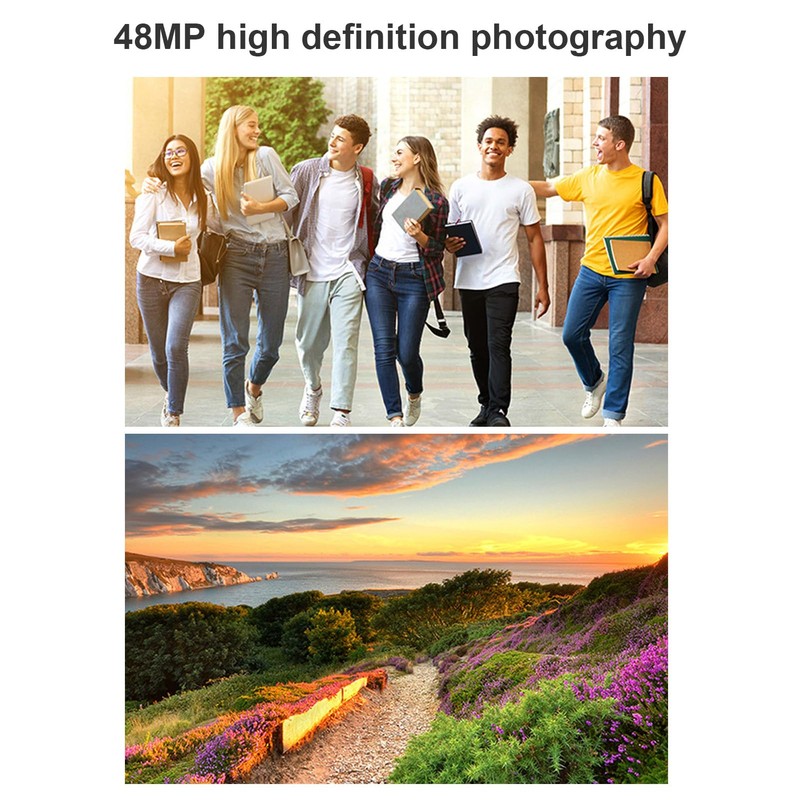 Digital Camera, 48MP 4K Vlogging Camera with 2.8 Inch IPS
