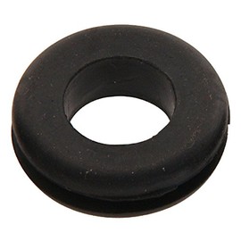 The Hillman Group 55054 Groove Rubber Grommet, 9/16 by 1/4 by 3/8-Inch, 30-Pack,Black