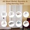 HBL' 2 Pack Bifold Door Hardware Kits, Bi-fold Door Hardware