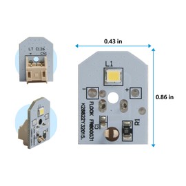 YLTKJ New Upgraded WR55X11132 WR55X25754 Refrigerator LED Light
