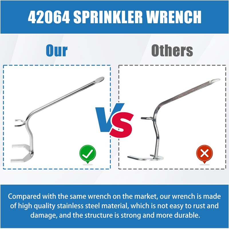 Sprinkler Tool for Rainbird Sprinkler System Kit 42064 Maxi-Paw Compatible