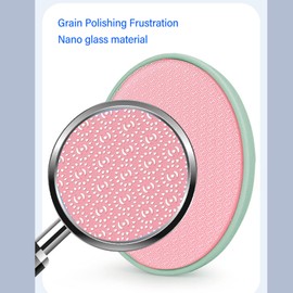 Glass Foot File, Callus Removal Tool with Ergonomic Design - Long Lasting Durability - Achieve Silky Smoothing Feet (Green)