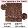 30 Inch Goddess Box Braids Crochet Hair with Curly Ends