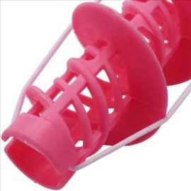 AA20-20Pcs 헤어 스타일링 도구 케어 천연 빅 웨이브 컬 롤러 컬러 컬링 20Pcs Hair Styling Tool Care Natural Big Wave Curl Roller Curling [Rose red]