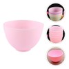 Operitacx Face Mask Bowl 3 Pieces Mask Bowl Mixing Bowl