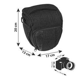 Fashion camera case Canon EOS M3, 30D, 50D, 400D, 450D, 100D, 1000D, Nikon D5500 / Sony Alpha 6000