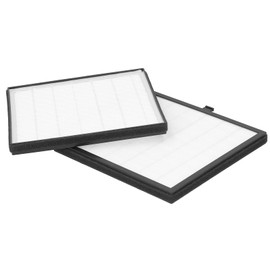 Nail Dust Collector Filter, Nail Dust Machine Filter Fan Nail Dust Vacuum Machine Filter Nail Drill Machine Detachable for Home Nail Salon, 2PCS Powerful Nail Dust Collector Filter Nail Extractor