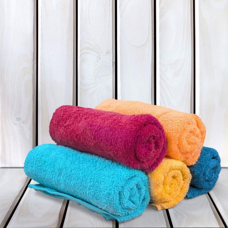 Etérea Carli Hand Towels, Single + Set + Bath Mat,