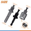 GANYEE 1.5-13mm Keyed Drill Chuck Adapter Kit 1/2"-20UNF with SDS-Plus
