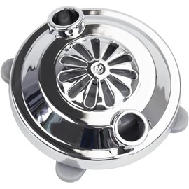 Generic Pipeless Magnetic Jet Head 4 Pin Portable Jet Spa Replacement for Bathtub, Pedicure Chair, SPA Tub, Head Spa Equipment (Silver), WF30A-silver