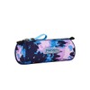 Seven Blue and Pink Pencil Case with One Compartment Zipper