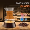 YMMIND 34oz Pour Over Coffee Maker with Double Layer Stainless