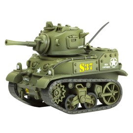 モンモデル ワールドウォートゥーンズシリーズ アメリカ軽戦車 M5スチュアート 色分け済みプラモデル MWWT012