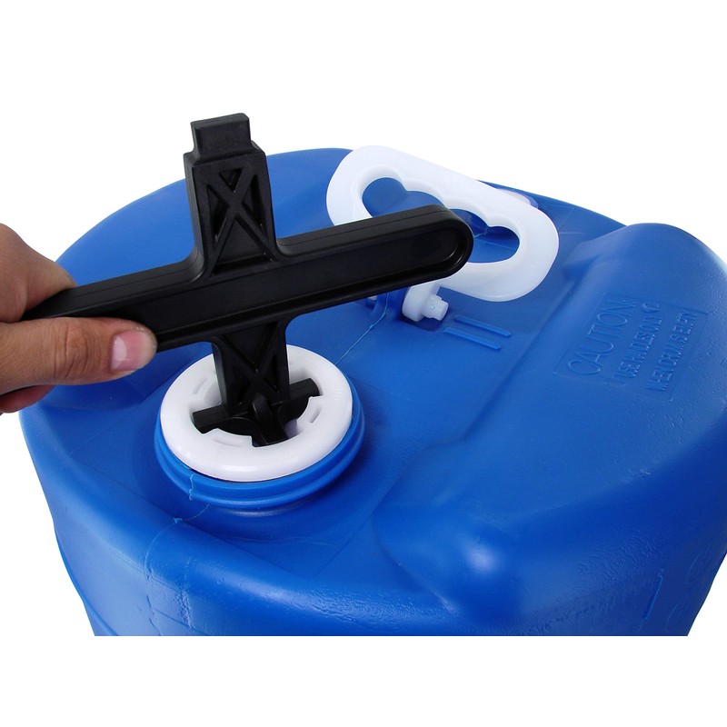 Poly Drum Accessories (Non-Metallic Bung Cap/Vent Cross Wrench, Black)