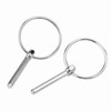 CNC Aluminum Alloy Car Racing Hood Pin Lock Appearance Kit
